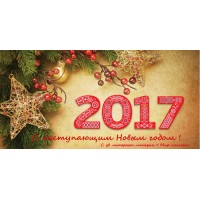 С наступающим 2017 годом!!!