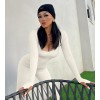 Жіночий безшовний комбенізон у рубчик Leggings Body Crop top Rib (Crema) Жіночий безшовний комбенізон у рубчик Leggings Body Crop top Rib (Crema)
