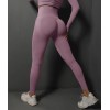  Жіночий жіночий фітнес костюм Crop top+Leggings 05 (Rosy pink)