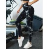 Мармурові безшовні легінси з Пуш-ап для фітнесу Leggings PUSH-UP Marble 02 (BLACK GREY) Мармурові безшовні легінси з Пуш-ап для фітнесу Leggings PUSH-UP Marble 02 (BLACK GREY)