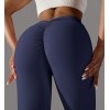 Легінси з V-подібною збіркою Leggings PUSH-UP Double model 59 (Navy) Легінси з V-подібною збіркою Leggings PUSH-UP Double model 59 (Navy)