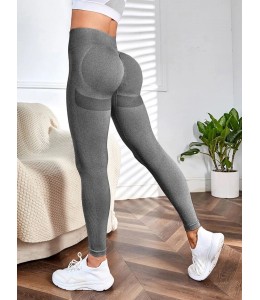 Леггинсы для фитнеса с двойным Пуш- ап эффектом Leggings Push up 03 (MELANGE)