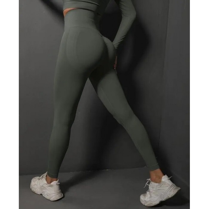 Жіночі лосини для фітнесу з подвійним пуш-ап ефектом Leggings Push up 05 (GRAFIT) Жіночі лосини для фітнесу з подвійним пуш-ап ефектом Leggings Push up 05 (GRAFIT)