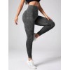Безшовні легінси з подвійним Пуш-Ап для спорту Leggings Push up NET 12 (BLACK)