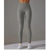 Безшовні жакардові легінси з ефектом накладних швів Leggings Touch 14 (MELANGE GREY)