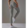 Безшовні жакардові легінси з ефектом накладних швів Leggings Touch 14 (MELANGE GREY)