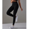 Безшовні жакардові легінси з ефектом накладних швів Leggings Touch 14 (BLACK) Безшовні жакардові легінси з ефектом накладних швів Leggings Touch 14 (BLACK)