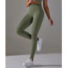 Безшовні жакардові легінси з ефектом накладних швів Leggings Touch 14 (OLIVE)