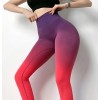 Безшовні легінси для фітнесу омбре Пуш-Ап Leggings PUSH-UP model 15 (RED) Безшовні легінси для фітнесу омбре Пуш-Ап Leggings PUSH-UP model 15 (RED)