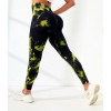 Мармурові безшовні легінси з Пуш-ап для фітнесу Leggings PUSH-UP Marble 02 (Black yellow) Мармурові безшовні легінси з Пуш-ап для фітнесу Leggings PUSH-UP Marble 02 (Black yellow)