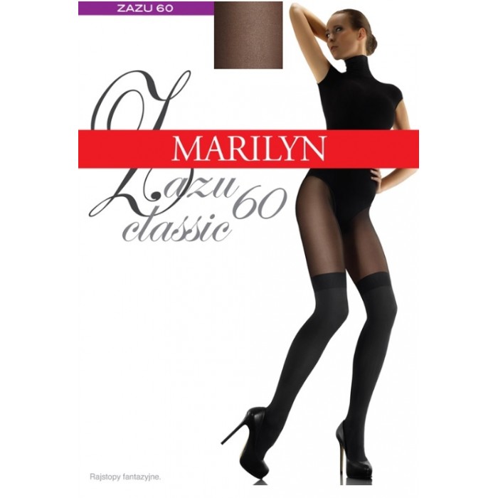 Колготки з імітацією заколінок Marilyn Zazu classic Колготки з імітацією заколінок Marilyn Zazu classic