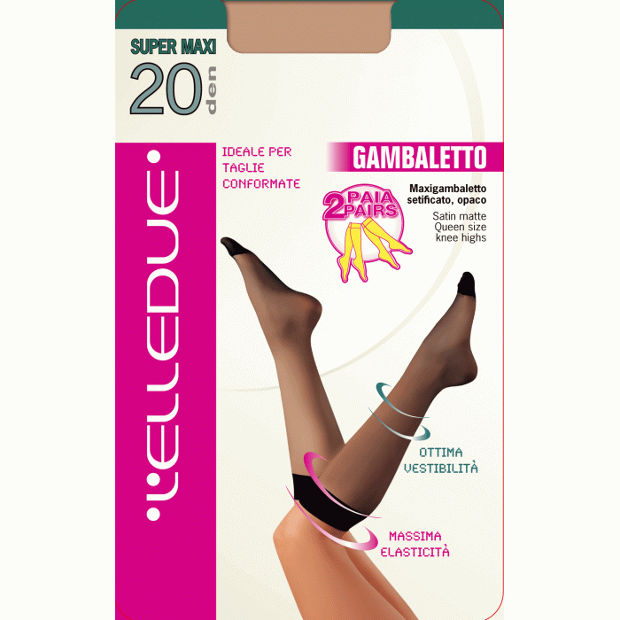 Elledue Super Maxi 20 (2 пары) Elledue Super Maxi 20 (2 пары)