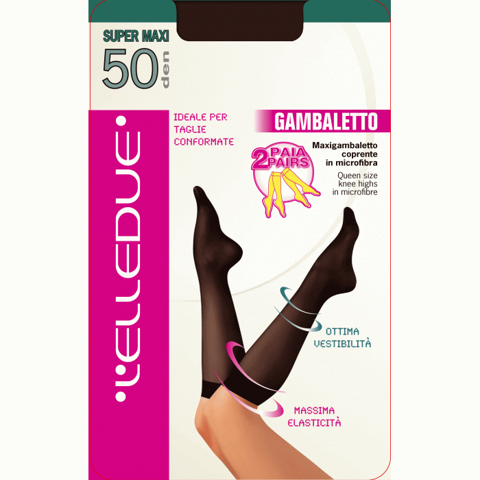 Elledue Super Maxi 50 (2 пары) Elledue Super Maxi 50 (2 пары)