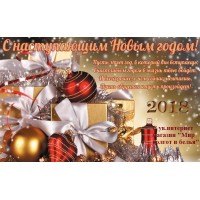  С наступающим 2018 годом!