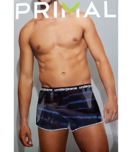 Primal boxer синяя полоска